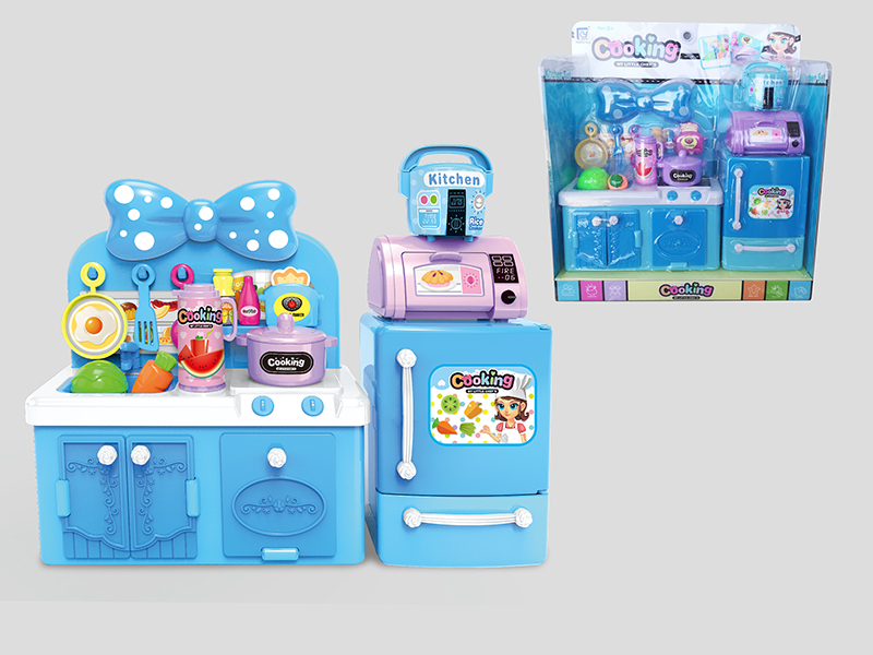 Blue Mini Kitchen Set