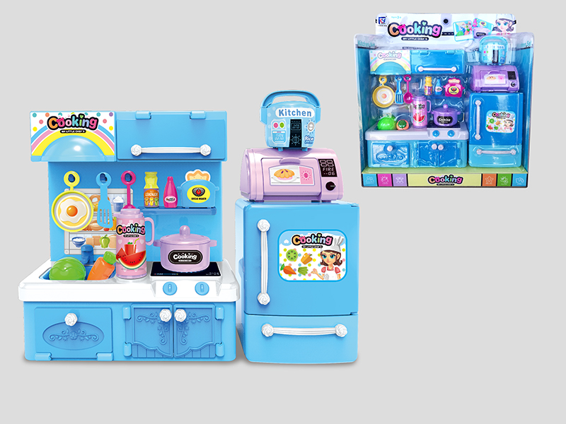 Blue Mini Kitchen Set