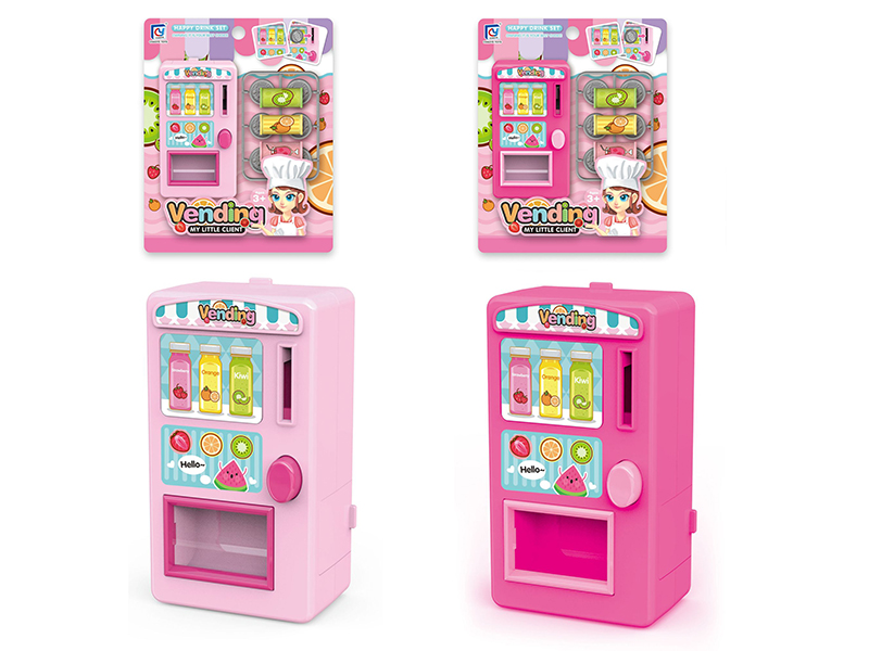 Cartoon Pink Mini Vending Machine