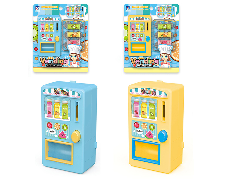 Cartoon Blue Mini Vending Machine