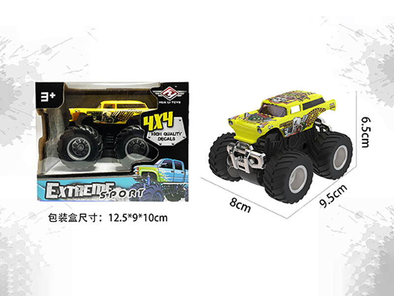 1:64 Double Friction Monster Truck