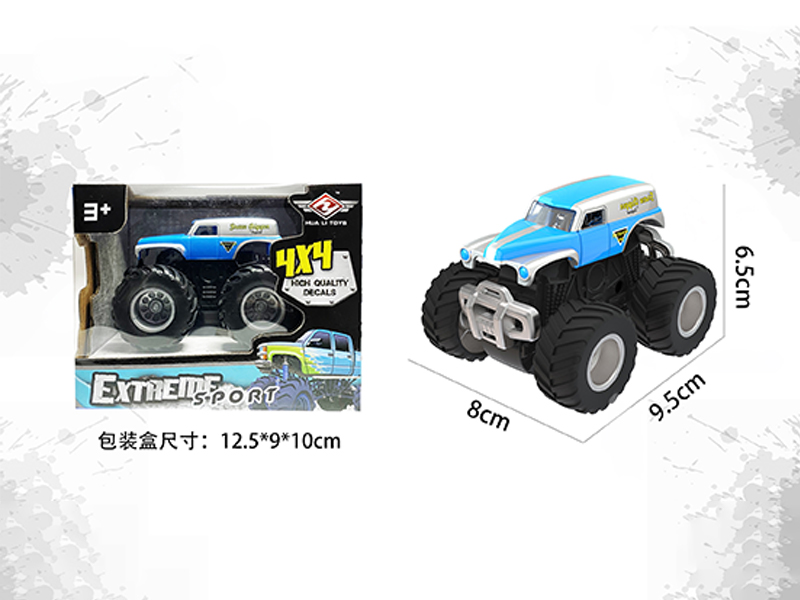 1:64 Double Friction Monster Truck