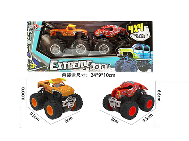 1:64 Double Friction Monster Truck