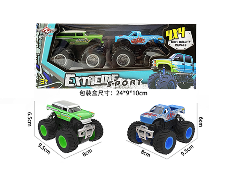 1:64 Double Friction Monster Truck