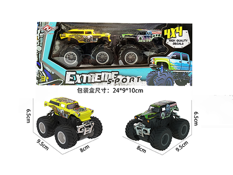 1:64 Double Friction Monster Truck