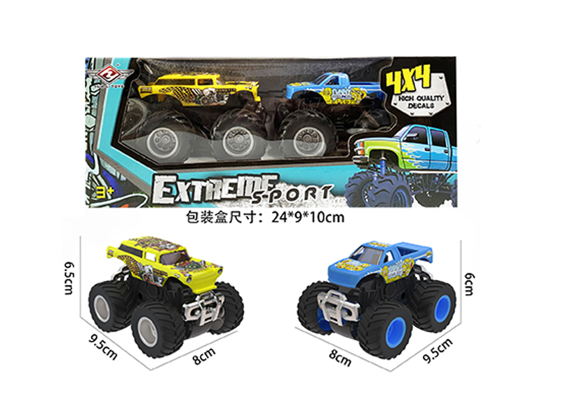 1:64 Double Friction Monster Truck