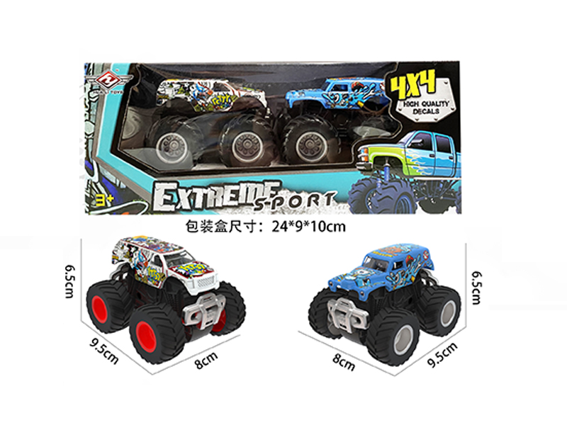 1:64 Double Friction Monster Truck