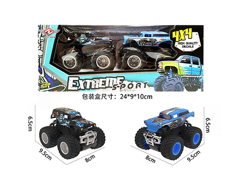 1:64 Double Friction Monster Truck