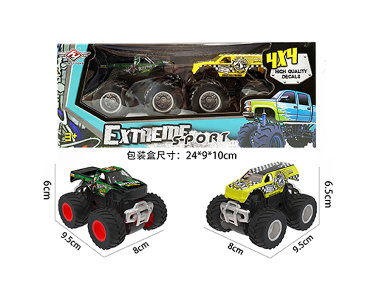 1:64 Double Friction Monster Truck