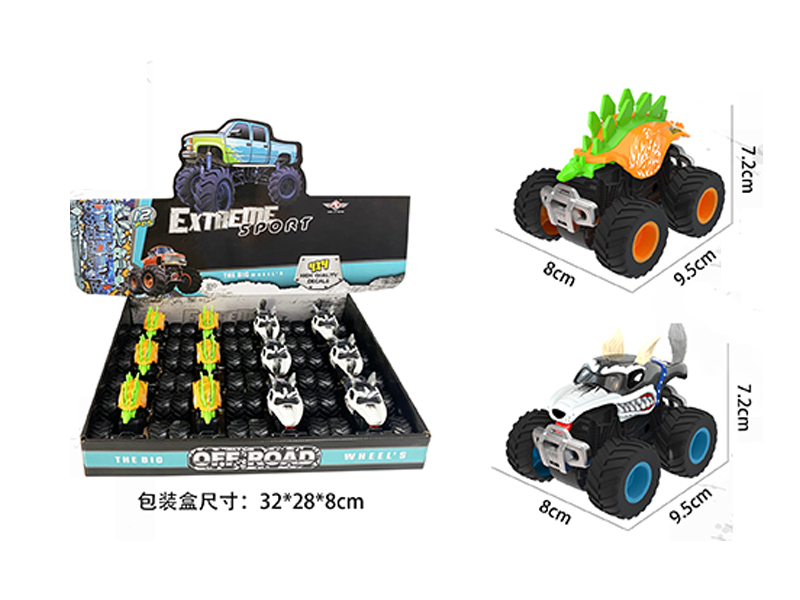 1:64 Double Friction Monster Truck