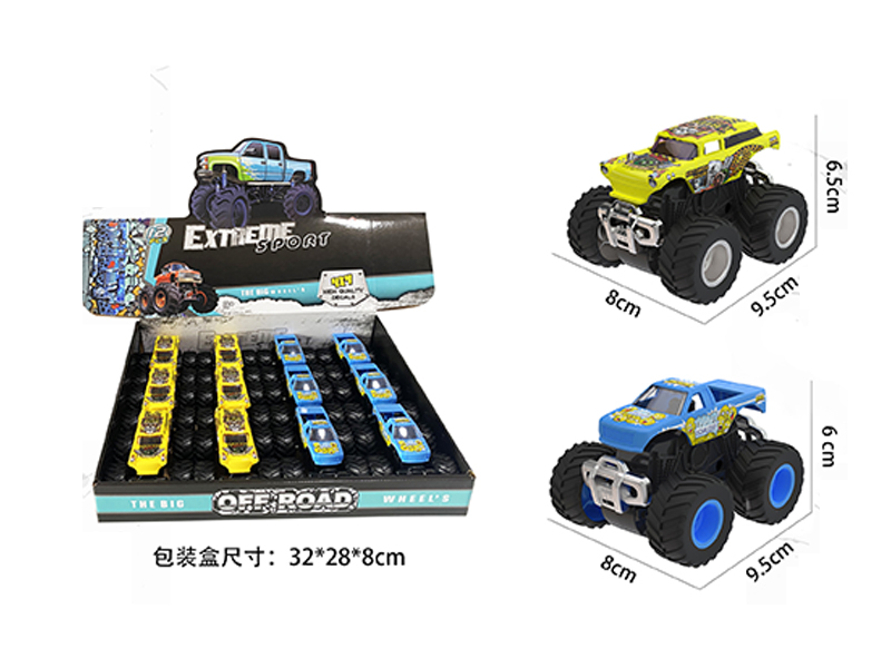 1:64 Double Friction Monster Truck