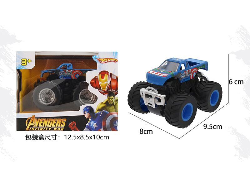 1:64 Double Friction Avenger Suv ((Captain America)