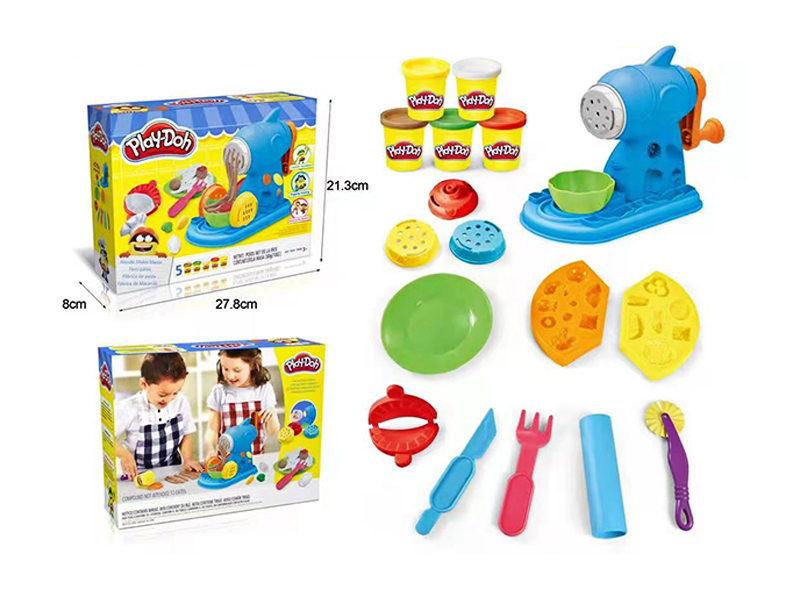 Colored Mud Noodle Machine Set