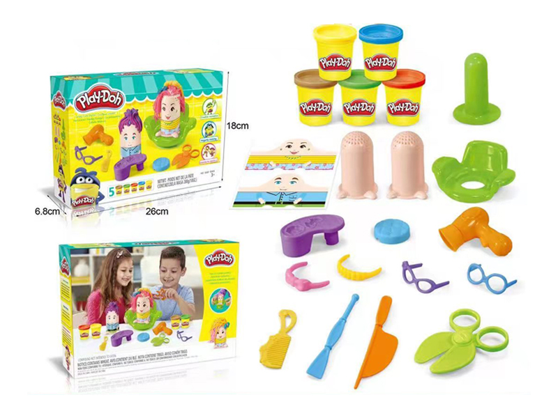Colored Mud Hairdressing Set