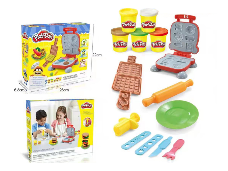 Colored Mud Hamburg Machine Set