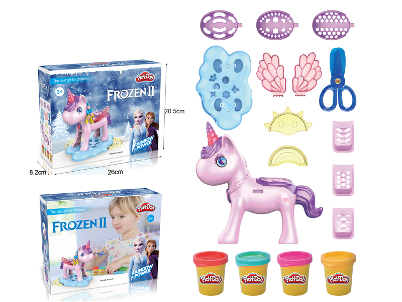 Colored Mud Ice Unicorn Set