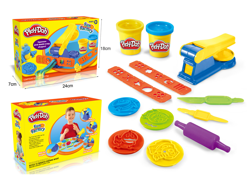 Colored Mud Compactor Set