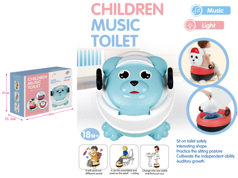 Children 2 In 1 Music Toilet