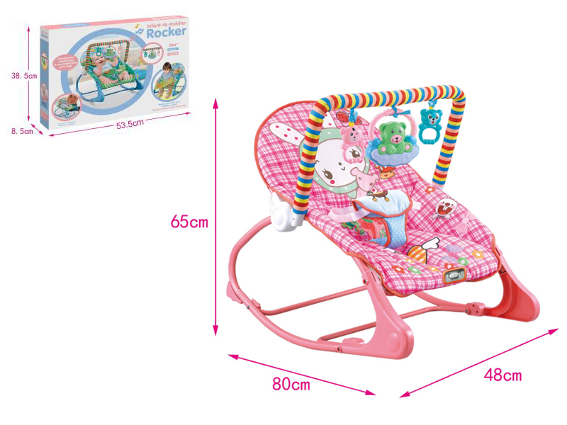 Music Baby Bouncer With Vibrator