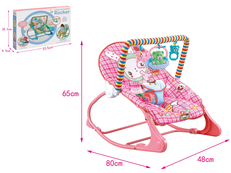 Music Baby Bouncer With Vibrator