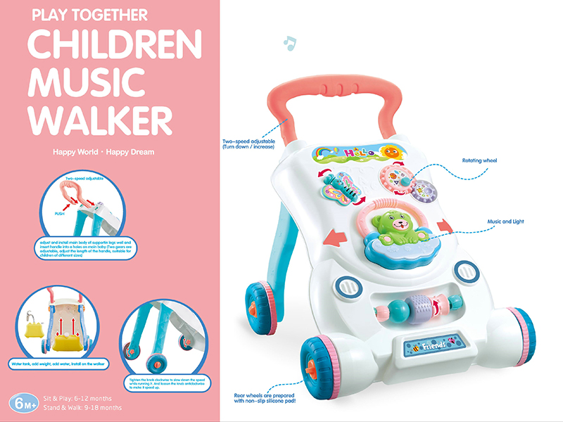 Baby Walker With Light And Music