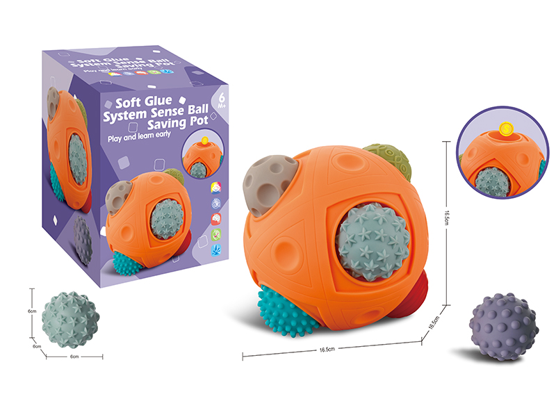 Soft Glue System Sense Ball Saving Pot-Sea Turtle