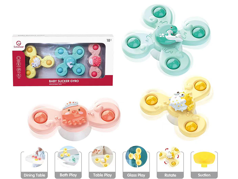 Baby Sucker Spinning Top Toy