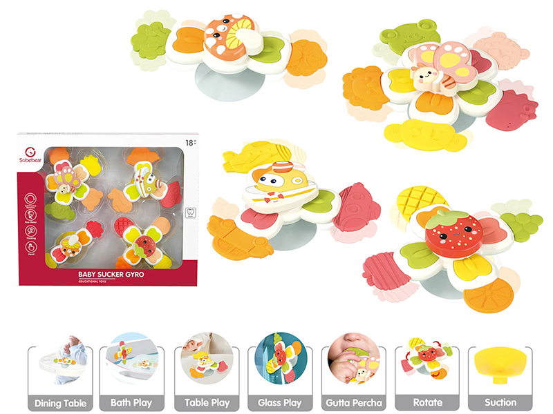 Baby Sucker Spinning Top Toy