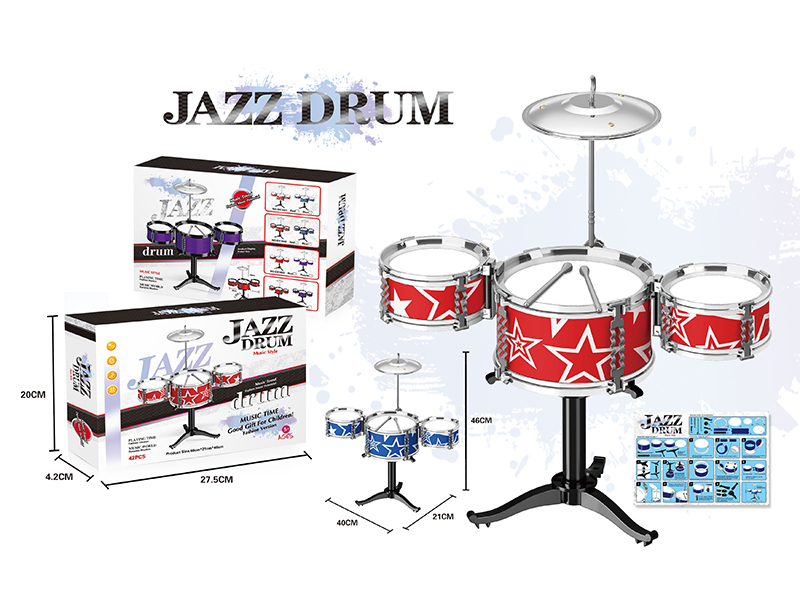 Electroplated Diy Jazz Drum Set
