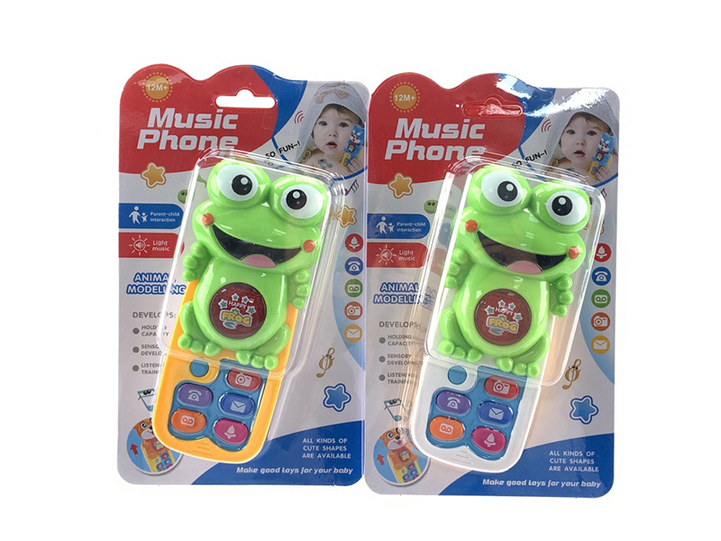 Frog Slide Phone With Light And Music