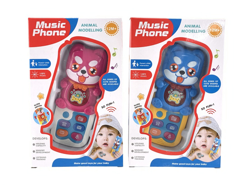 Dog Slide Phone With Light And Music