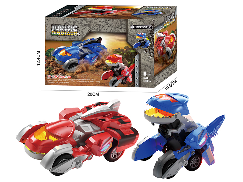 B/O Go And Bump Transformation Dinosaur ChariotsWith Light/Music(Tyrannosaurus Rex)