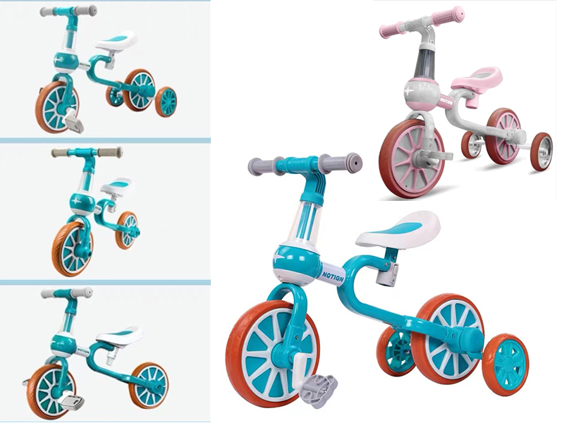 2 In 1 Transformation Tricycle