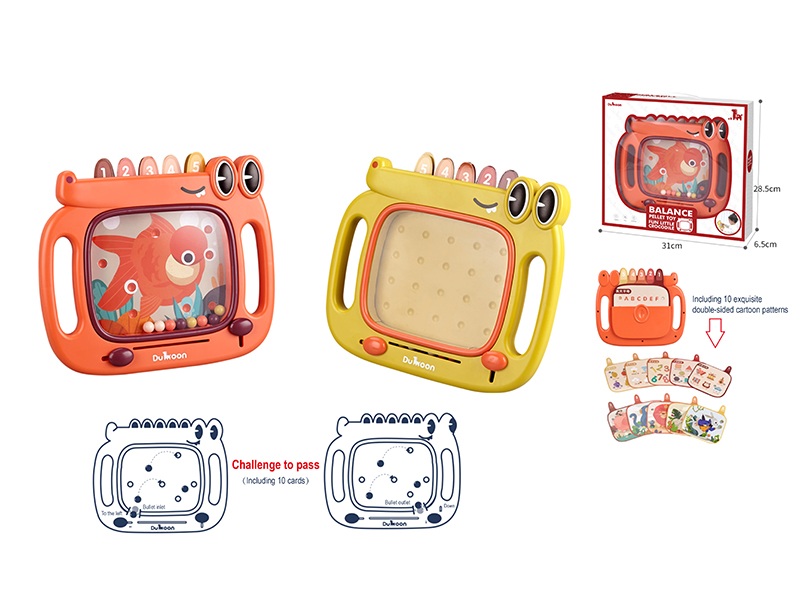 Balance Pellet Toy Fun Little Crocodile