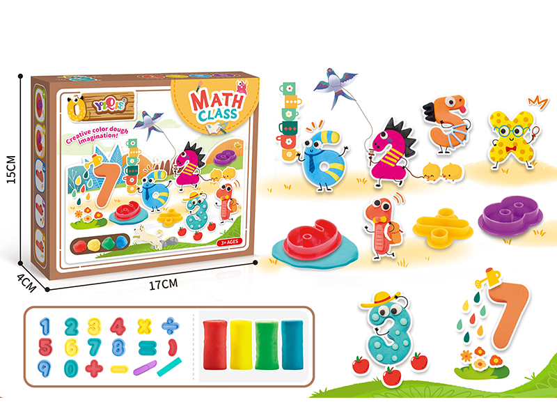 Math Class Color Dough Set