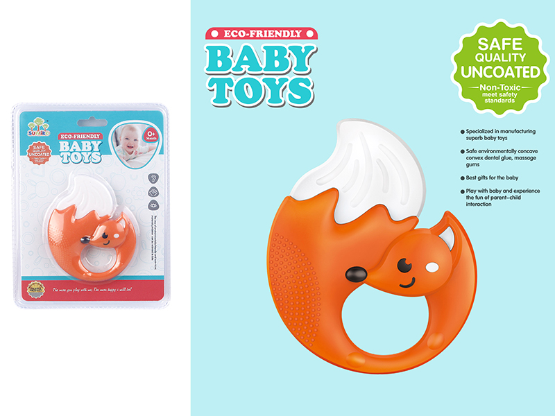 Fox Baby Teether Rattles