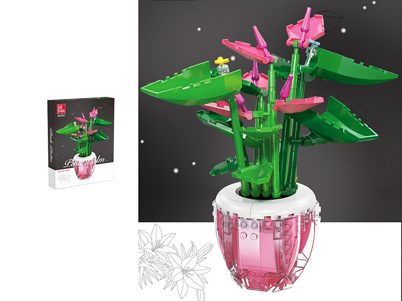 Pink Champion Building Blocks 257pcs