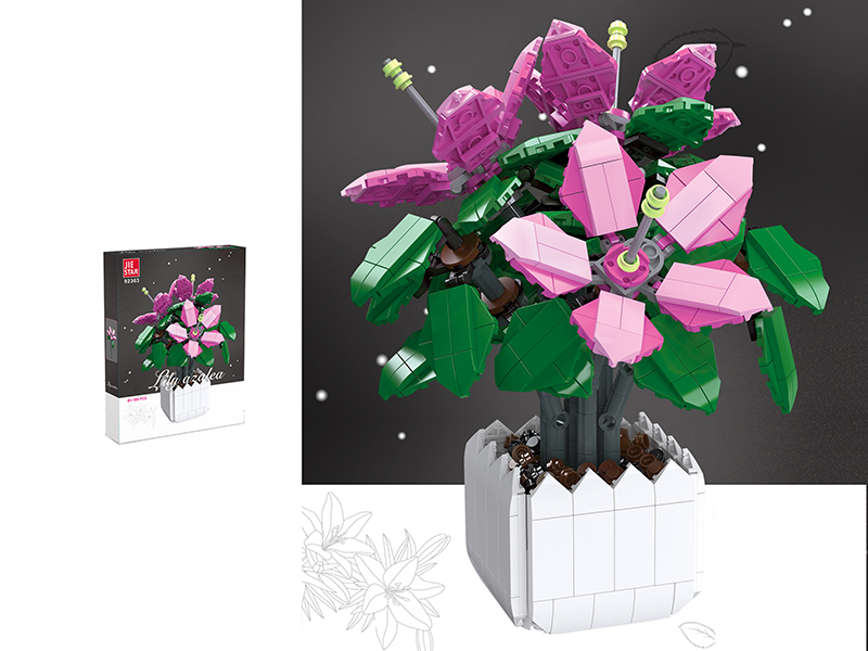 Lily Azalea Building Blocks 698pcs