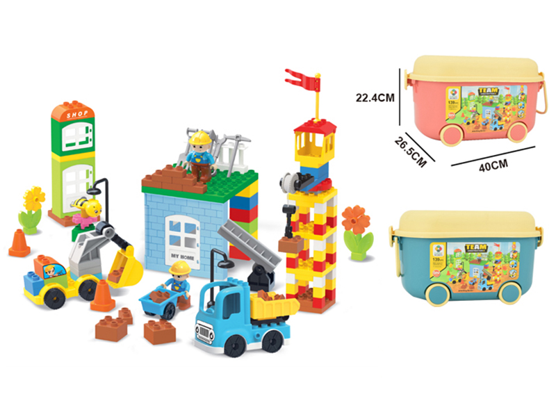 DIY Building Blocks Engineering Paradise 139pcs
