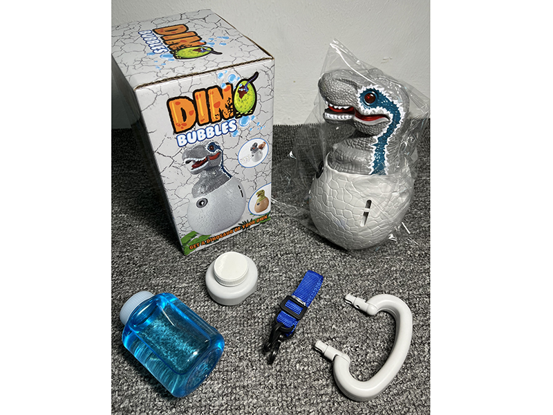 B/O Bubble  Spray-Painted Tyrannosaurus Egg With Light And Music