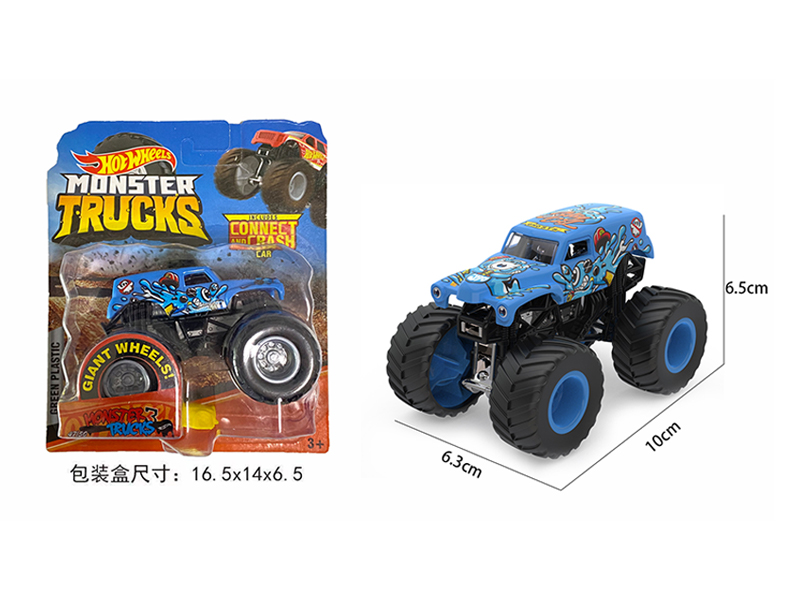 1:64 Slide Monster Truck