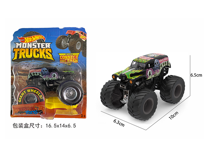 1:64 Slide Monster Truck