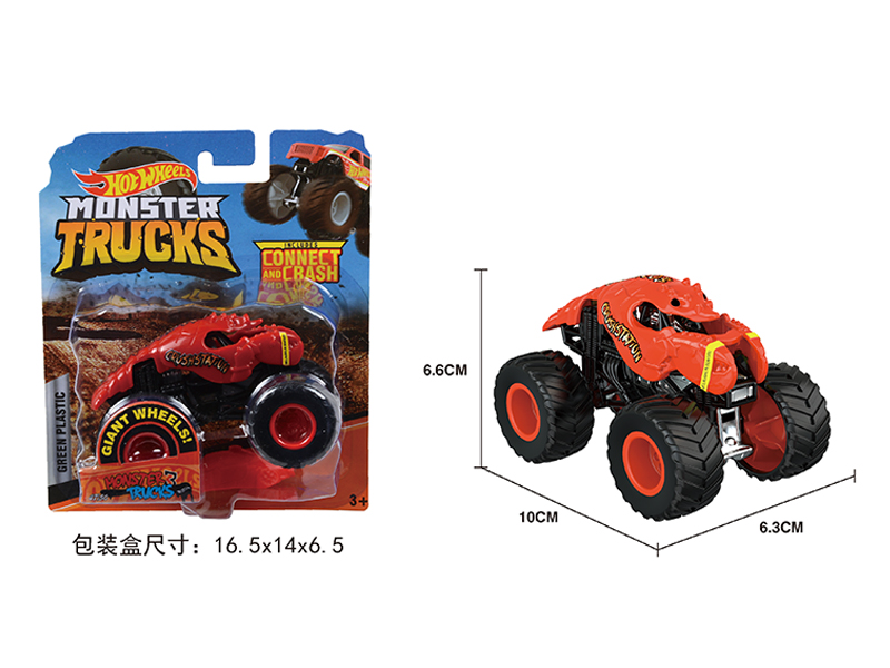 1:64 Slide Monster Truck