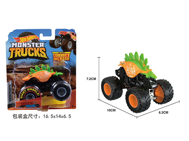 1:64 Slide Monster Truck