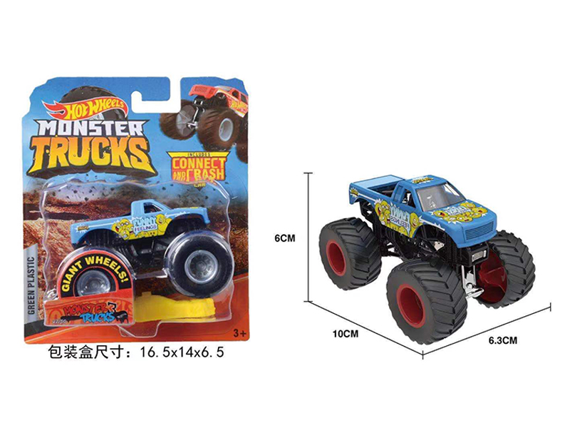 1:64 Slide Monster Truck