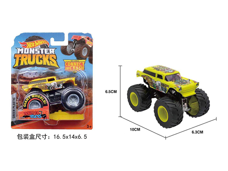 1:64 Slide Monster Truck