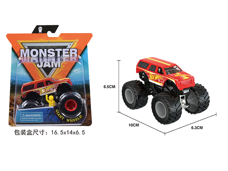 1:64 Slide Monster Truck