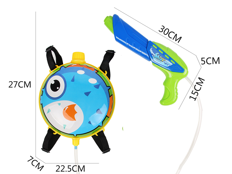 Fish Backpack Water Gun