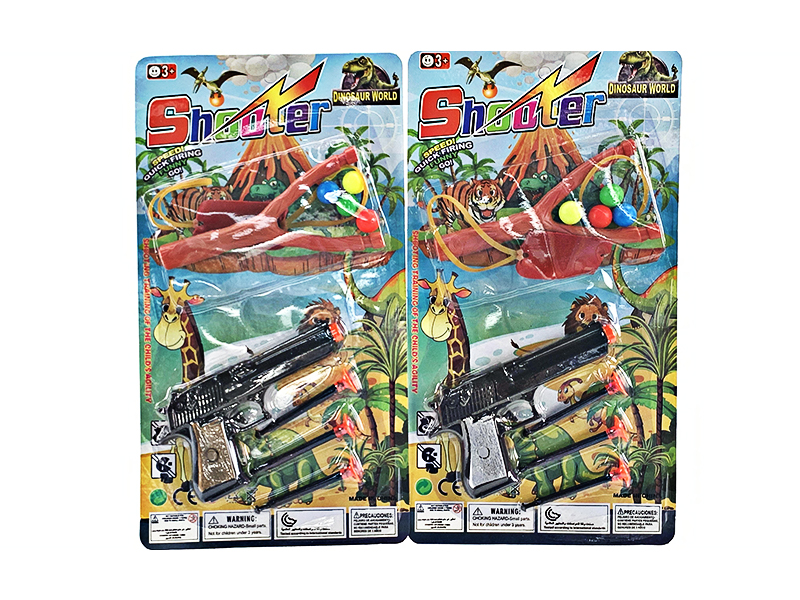 Pad Printing Needle Gun (Equipped With 3 Needles + Table Tennis + Slingshot)