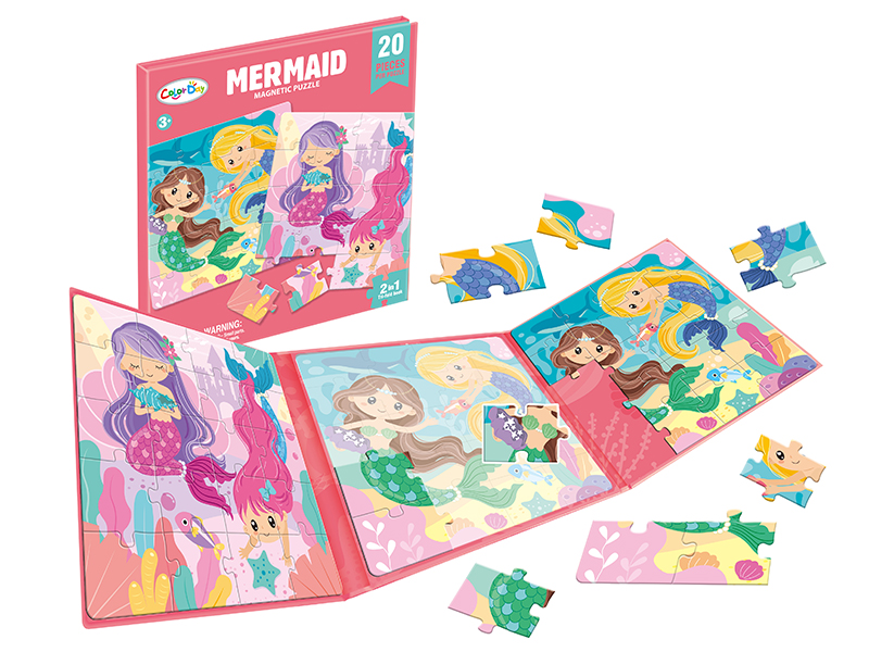Magnetic Puzzle - Mermaid 20pcs